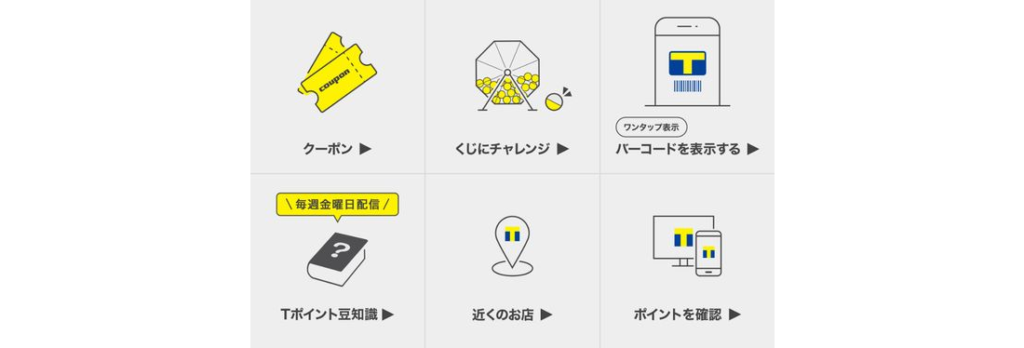 【リッチメニュー】Tポイント