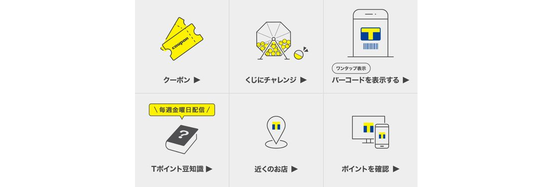 【リッチメニュー】Tポイント